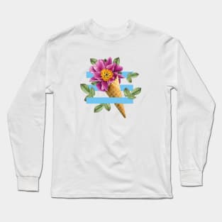 Summer Vibes Floral Long Sleeve T-Shirt